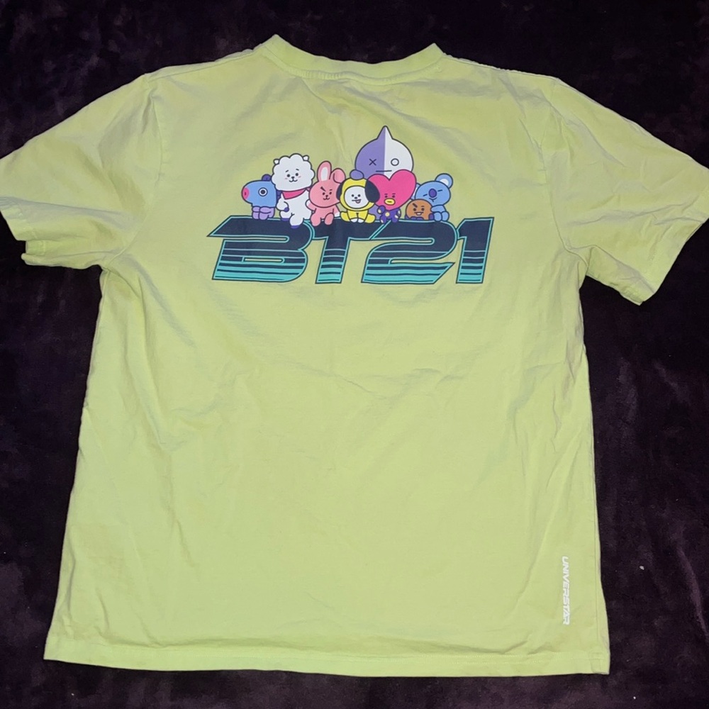 BT21 Vibrant Green Short Sleeve Tee